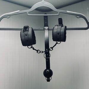 Ball Gag and Cuffs